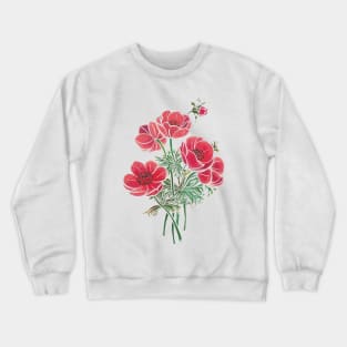 Poppies Crewneck Sweatshirt